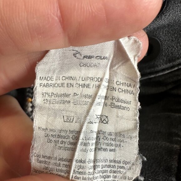 Rip Curl Mirage Blue & Gay Striped Swim Trunks Board Shorts - Picture 4 of 7